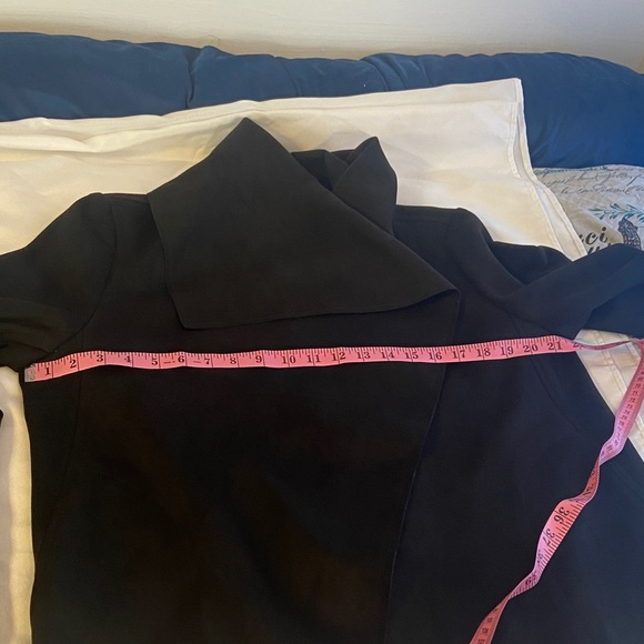 Anne Klein Black Asymmetrical Blazer - Picture 12 of 14